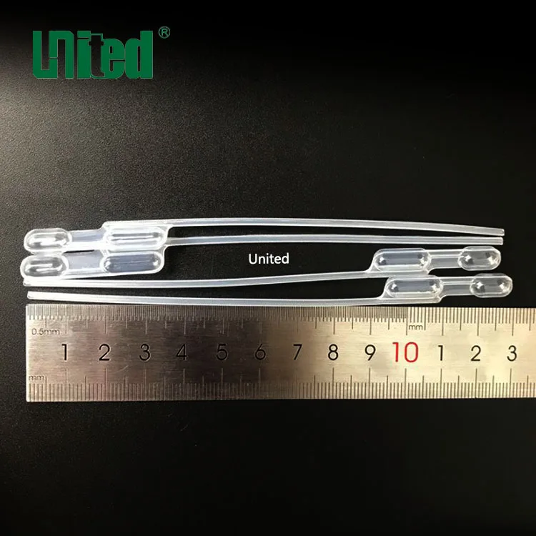 120ul Double Bulb plastic pipette Transfer pipette  for lab