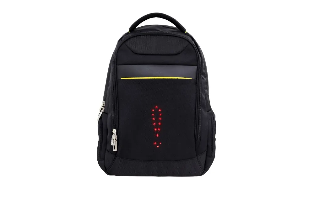 New Remote Controlled Safety Led Light Safety Signal Cycling Backpack Laptop Backpack