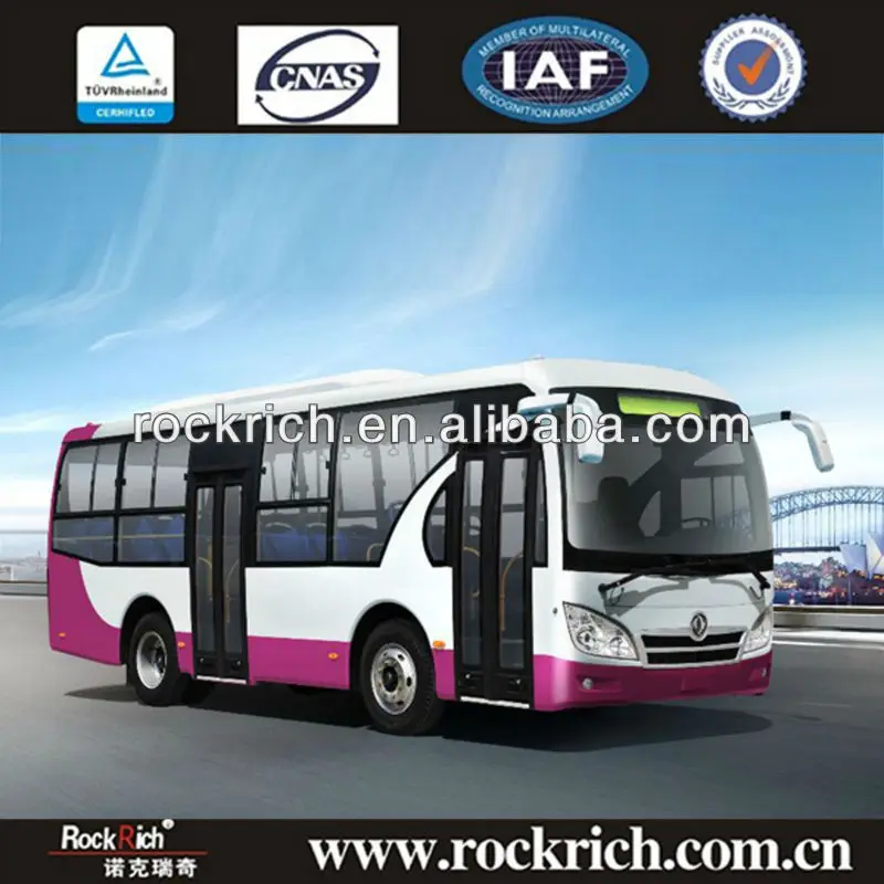 8.5meters Dongfeng 40 seats electric city bus