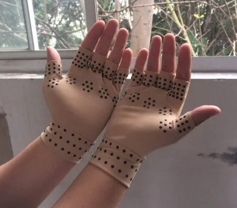 china wholesale hand magnetic therapy arthritis gloves for men and woman
