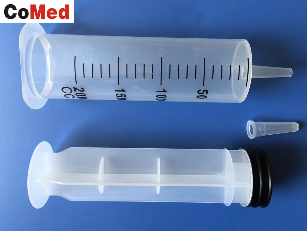Sterile food syringe 50ml 60ml 100ml 200ml with tip
