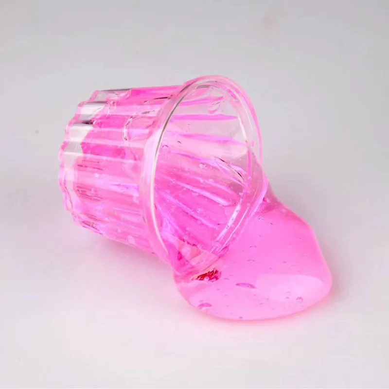 Fun slime kit Transparent jelly colorful Slime 6 colors diy slime