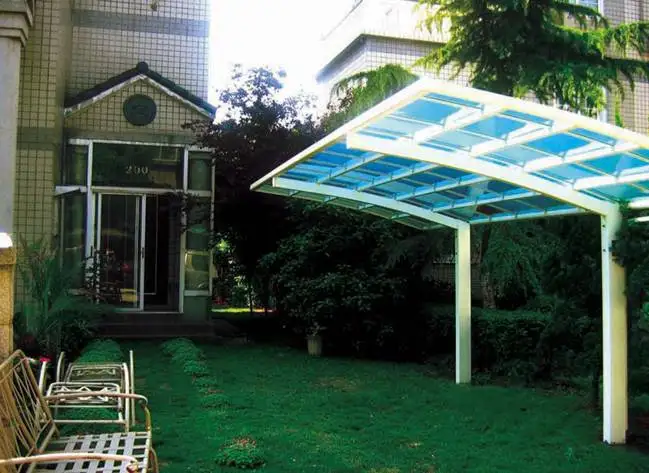 
aluminum alloy frame carports garages with polycarbonate roof lowes carports car shed 
