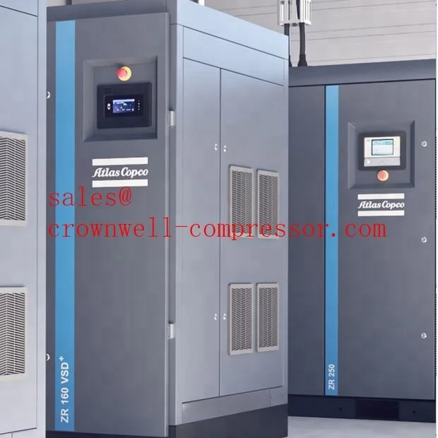 Винтовые компрессоры Atlas copco ZR90VSD + FF ZR110VSD + FF ZR132VSD + FF ZR145VSD + FF ZR160VSD + FF iMDG без масла