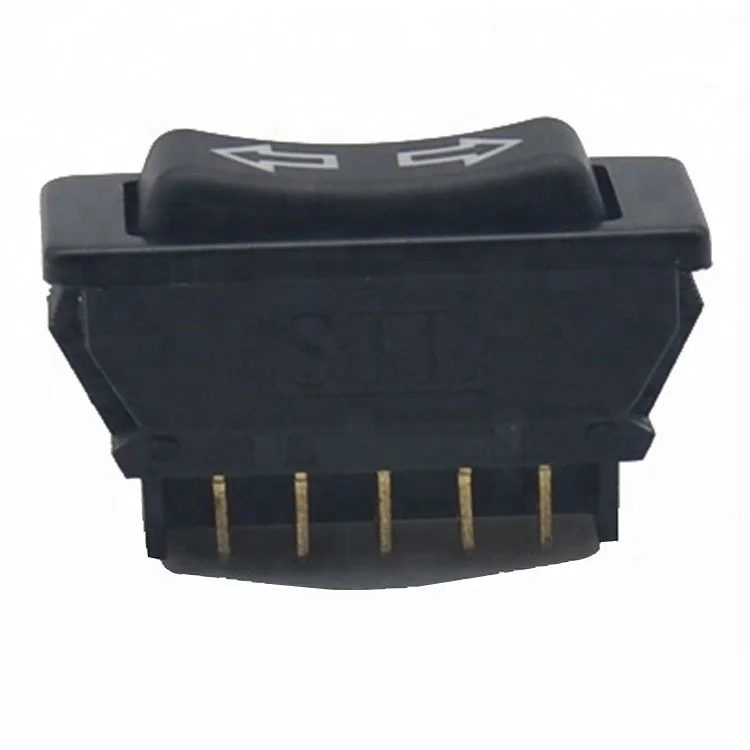 High Quality Auto Parts Universal Type 5pin Automotive Electric Power Window Switch