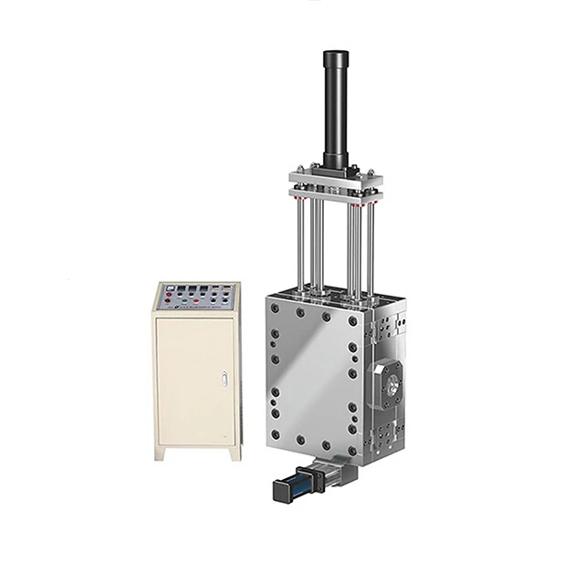 Push-Pull Double-Screen Without Wire Mesh Filter For Recyced Plastic