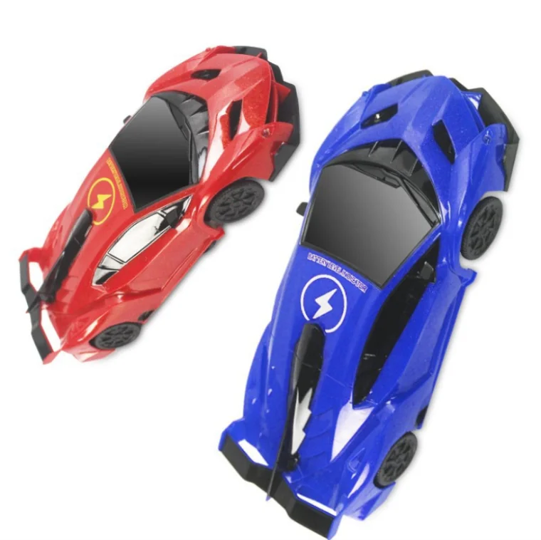 Wall Climbing RC Car New LED Lights Rotating Antigravity RC Car 4ch infrared rc toys climbing wall car