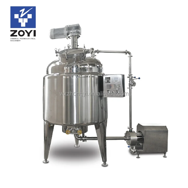 Sophisticated technology high speed shear emulsification tank for pharmaceutical
