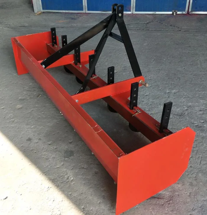 Farm machinery tractor mounted land leveller