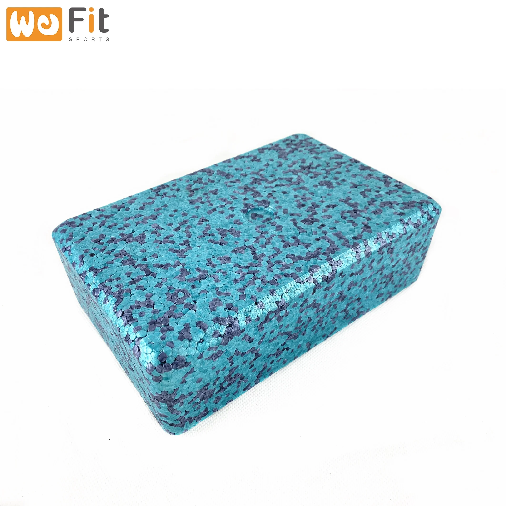 Wholesale Eco Friendly Custom Printed Logo Natural Gymnastics Soft Tpe Epp Foam Cork Yoga Blocks