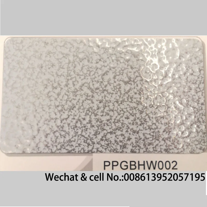 Electrostatic Spray hammer vein Antique Silver/gold powder coating paint For Steel Door