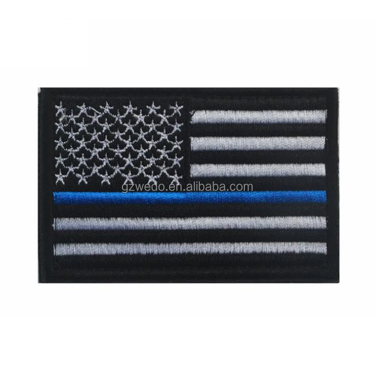 Magic Tape American Flag Patch Tactical Embroidered Uniform Country Emblem Embroidery United States USA Flag Patches