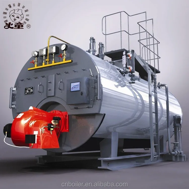 Fully Automatic oil and gas fired hot water boiler for central heating