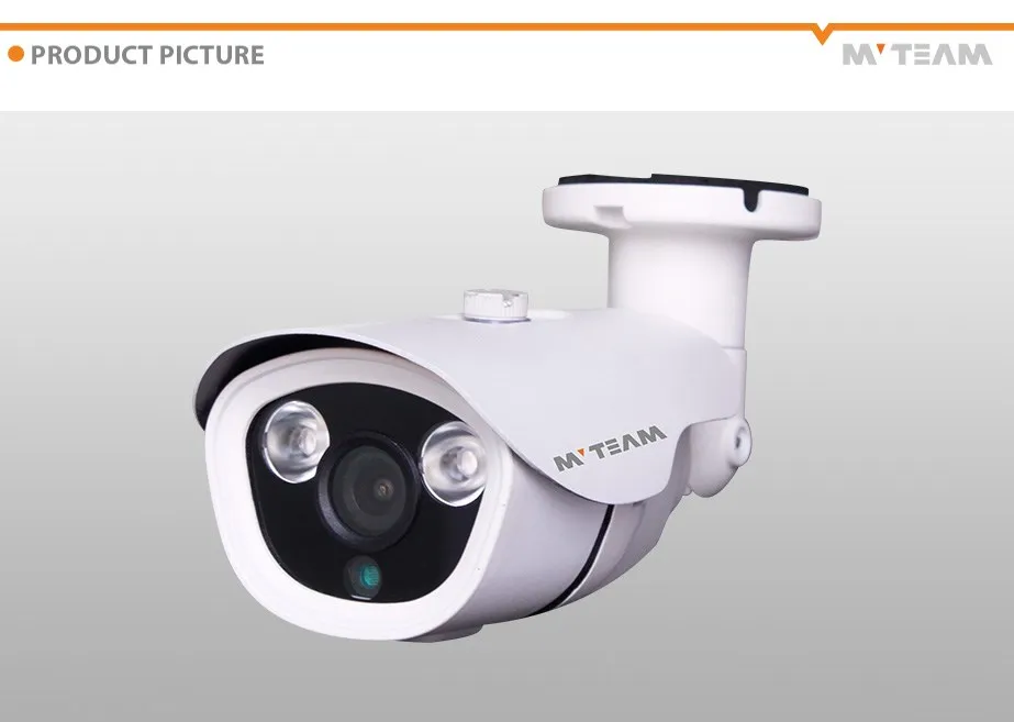 MVTEAM Пуля водонепроницаемая камера IP66 p2p ip-камера сетевая onvif poe камеры