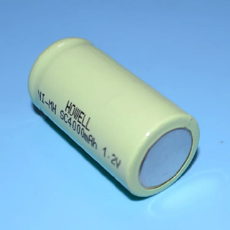 ni-mh sc3000mah 1.2v battery 1.2v 3000mah sub c nimh battery sc3000 1.2v 3000mah