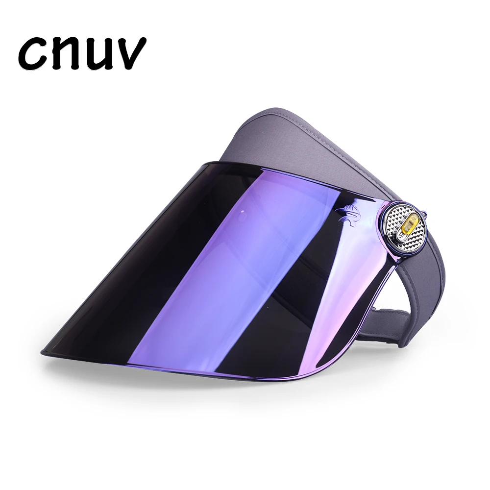 2023 summer outdoor visor cap transparent Customized Sunshade cap hat UV Protection sun visor