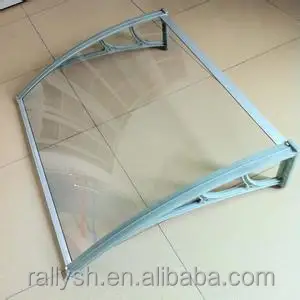 Прозрачный поликарбонат для дверных ворот