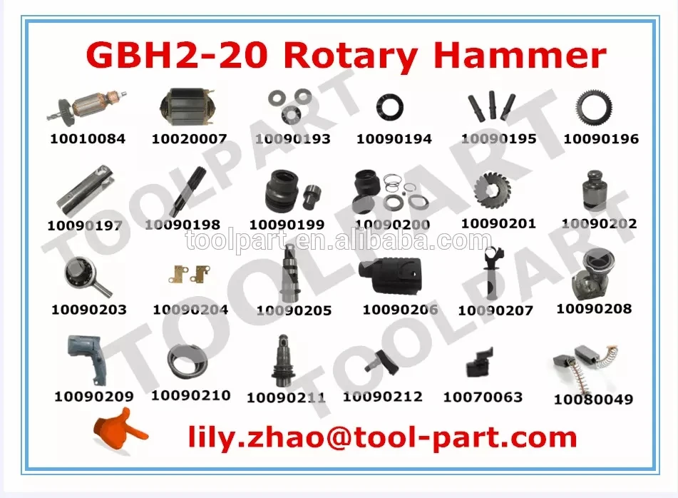 Power Tool Parts GBH 2-20 Electrical Rotary Hammer Drill Main Switches