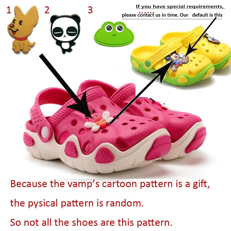 Новое поступление 2019, детская садовая обувь, детские сандалии с мультяшным рисунком, летние тапочки для малышей, высококачественные детские сандалии с дырками