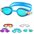 Waterproof Anti Fog UV Adults Professional Colored Lenses Diving Swimming Glasses Eyewear Swim goggles