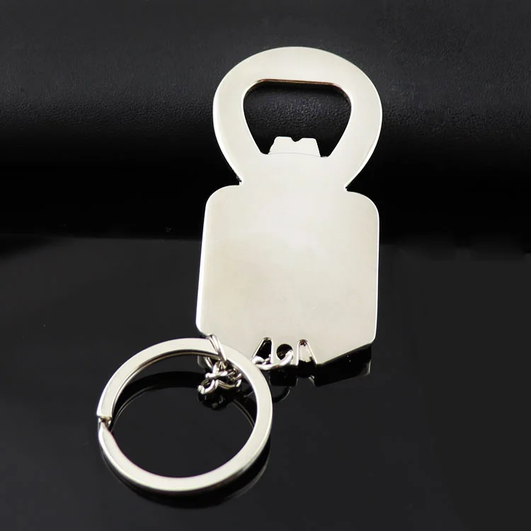 Promotional wholesale 2022 new metal products fashion custom logo zinc alloy keychain