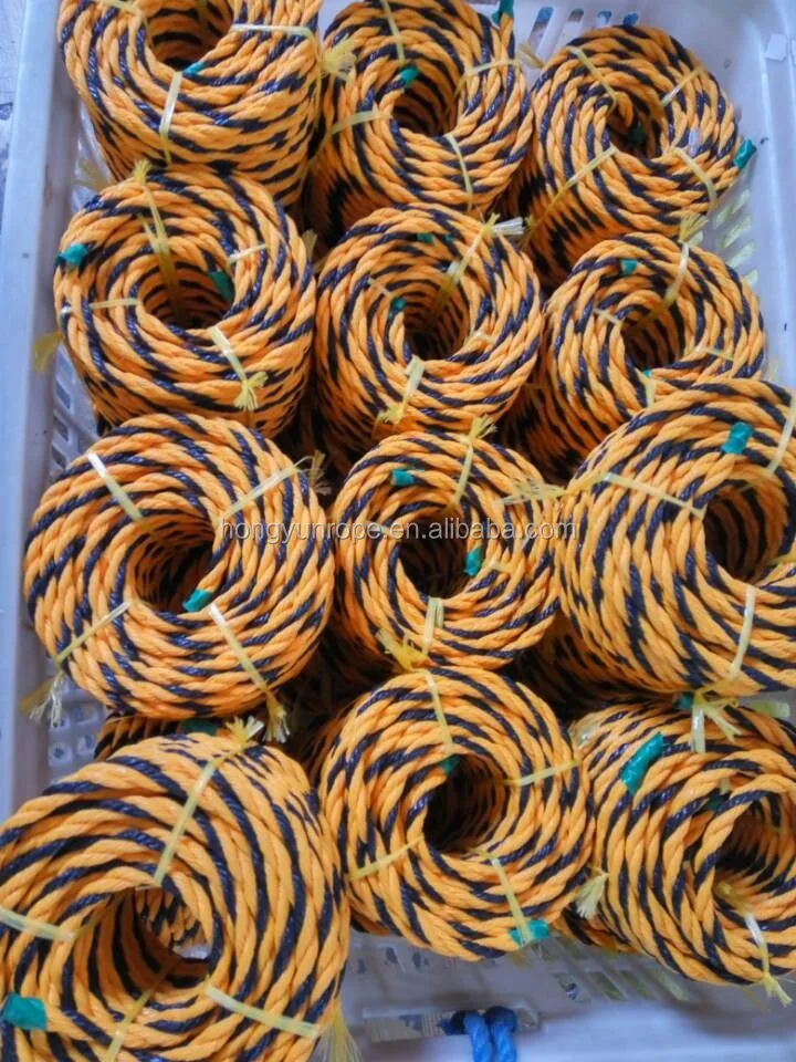 3 Strands Tiger Rope PE Rope PP Rope