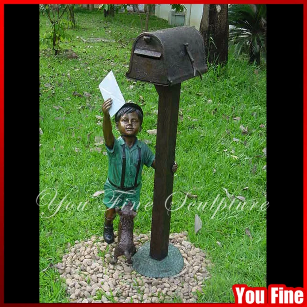 
European Style Cast Iron Mailbox 