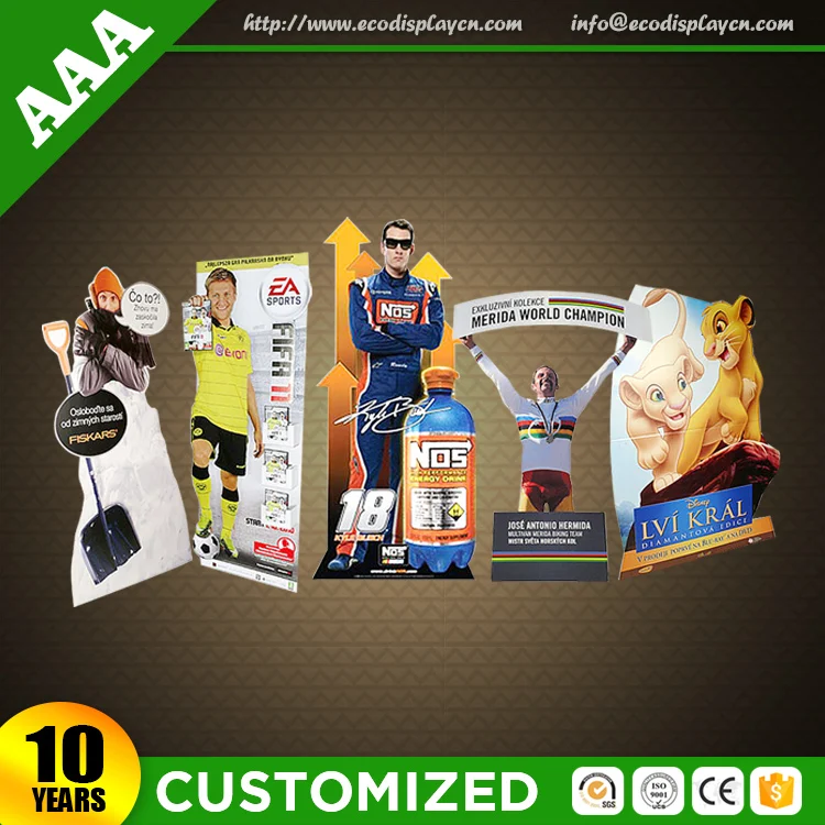 Wholesale Cardboard Paper Product Floor Eyelash Cosmetic Display Stand Cardboard Makeup Displays Rack