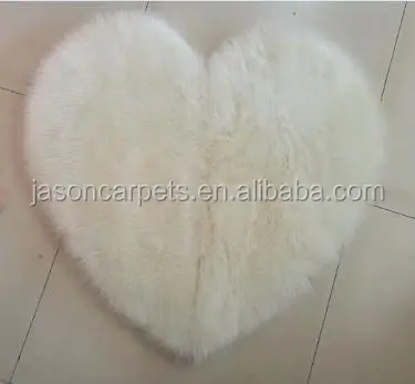 Супер милый розовый цвет из искусственного меха в форме облаков лохматый коврик рядом с