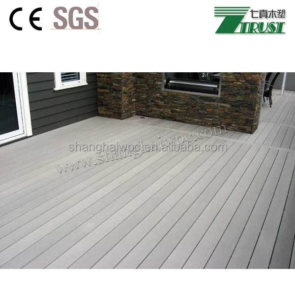 Размещения заказа на сумму более 20 мм толщина Новый co-штранг-прессования wpc ламинированный деревянный настил для использования на открытом воздухе