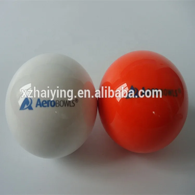 New  resin Solid outdoor lawn game pallino or jack  ball billiard bocce cue ball