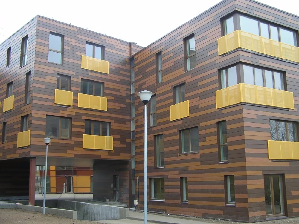 8 mm High Pressure Laminate HPL Exterior Facade Shopping Mall