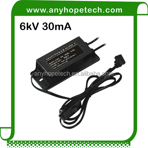 
Premium Quality 6kV 30mA 42kHz neon transformers for sale 