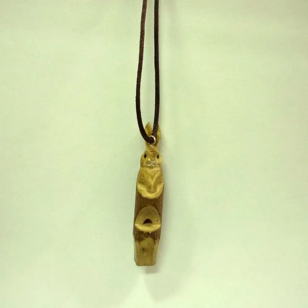 most popular cute and cheap marmot wooden train whistle