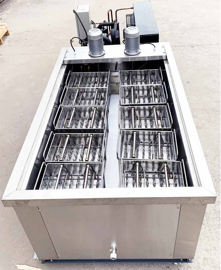 
Air cooling 1 mould ice loolly popsicle machine to make pop 