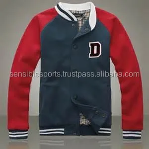 Men baseball jacket navy for man