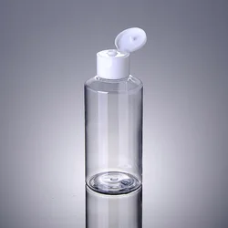 High quality cosmetic toner  bottle 100ml 150ml flip cap pet bottles for face toner bottles packaging