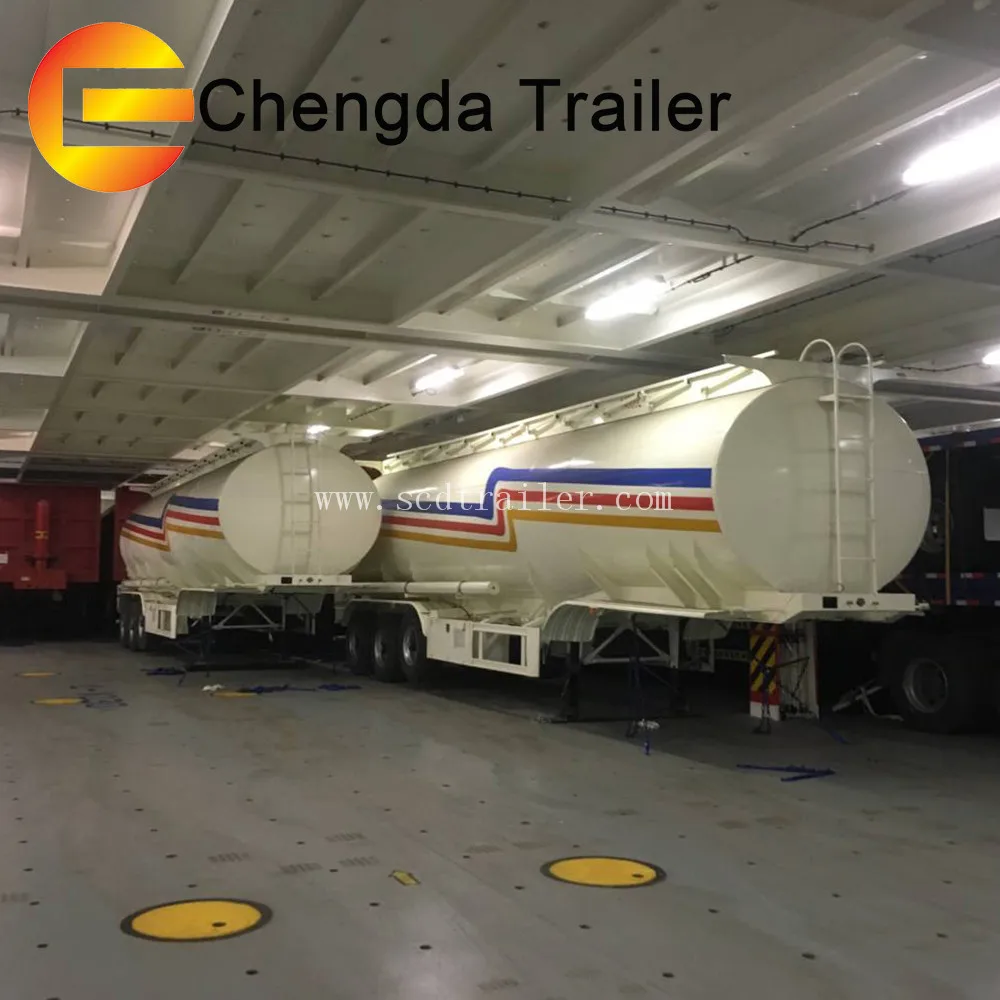 
2018 New fuel tanker prices, 50000 liters oil/gasline fuel tanker semi trailer for sale 