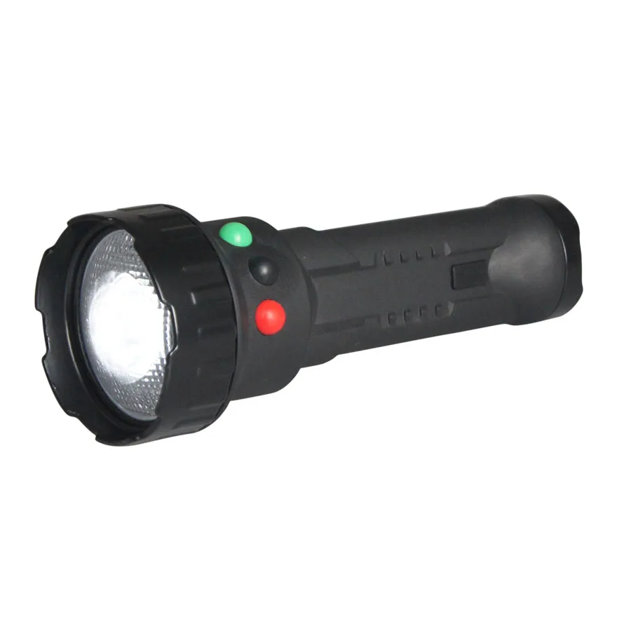 
lithium battery operated 3W LED RGW signal led flashlights 3.7v rechargeable led police signal torch 5JG-A370 