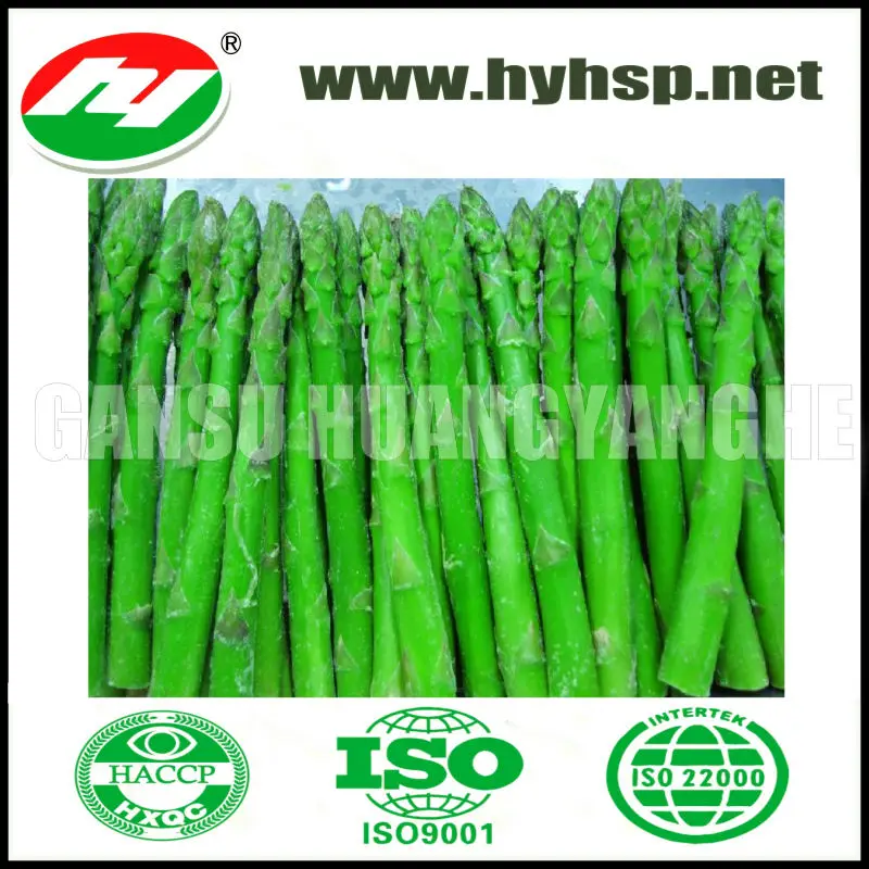 замороженные зеленая спаржа