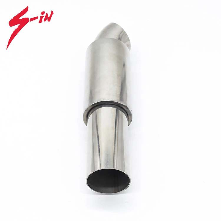 stainless steel universal SS304 muffler silencer for auto exhaust modification
