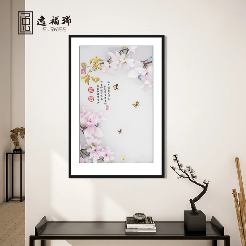  OEM дизайн народное искусство для украшения дома вышивка подвесная живопись