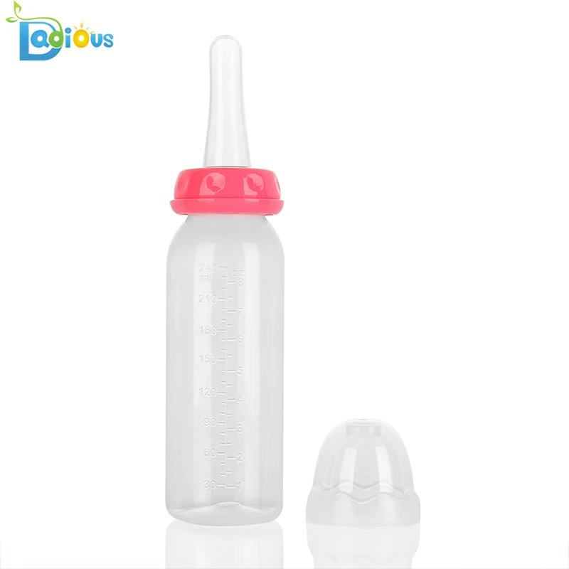 ABDL BPA Free Adult Baby Feeding Milk Bottle 240ML Welcome OEM Sheep feeding bottle
