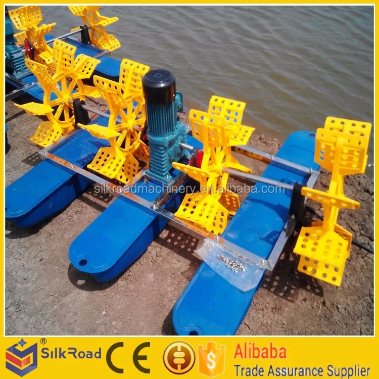 6 весло аквакультура пластиковые весло колеса аэратор воды