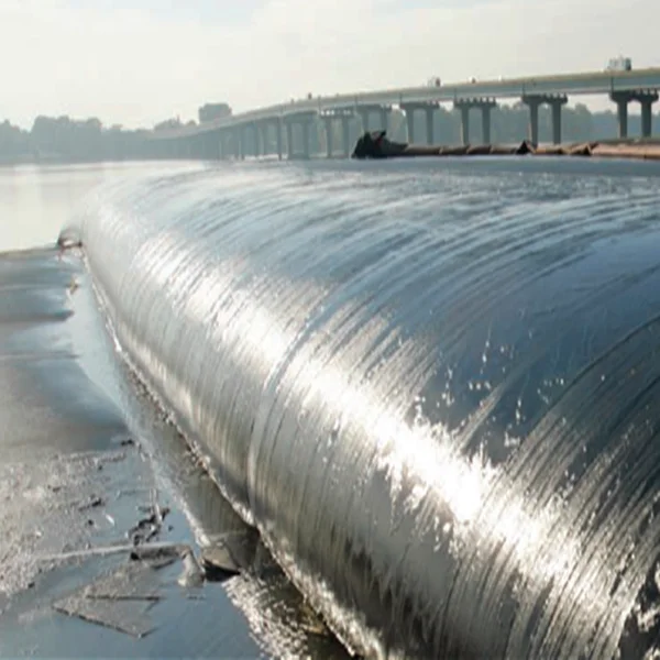 Геотрубчатая платформа для дноуглубительной реки и каналов для удаления загрязненных отложений