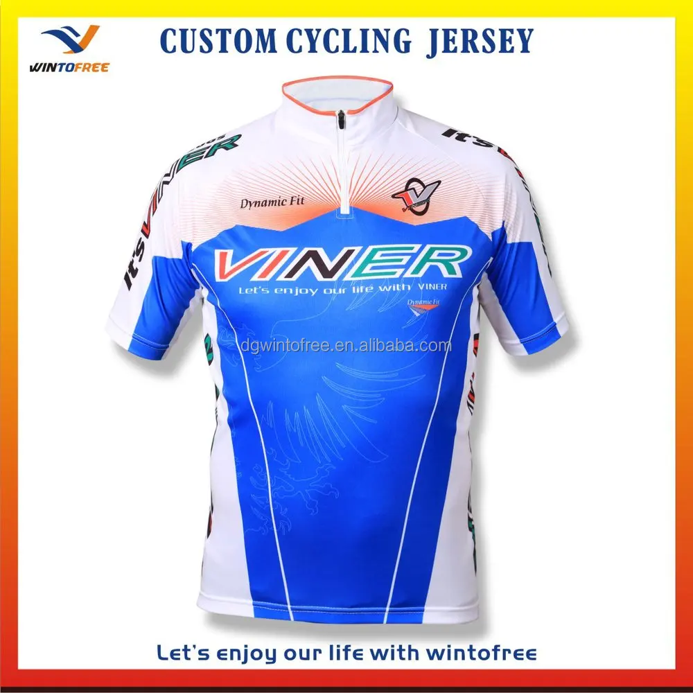 
OEM Cycling jersey Custom Made full Sublimation printing by ITALY ink sportswear arm sleeves 