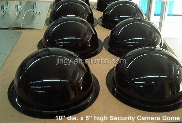 Factory custom round clear pmma plexiglass acrylic hemisphere cover acrylic dome display with base