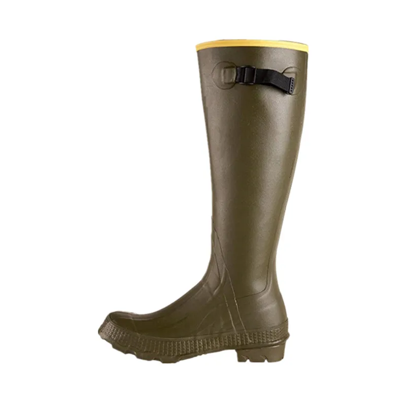 Hot Sale Wholesale Fashion Customized Waterproof Non Slip Men Wellington botas de lluvia Thigh High Rubber Boots