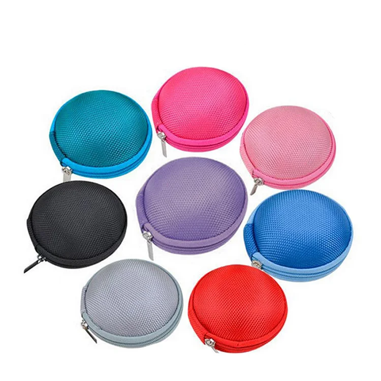 Small Wireless Eva Hard Earphone Case With Zipper