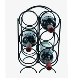 High Quality Stainless Steel Wine Bottle Rack Holder
